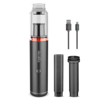 Decakila Portable Vacuum Cleaner 90W w/USB Brushless Motor Working Time 25min Mini Hand Held Vacuum Cleaner  CMPV003B