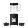 Nikai Blender 1.5L With Dry & Grinder Mill 600W Jar Capacity 2 Speeds Pulse Function Unbreakable PC Jar Stainless Steel Blades  Mixing & Juicing - NB2900NA1