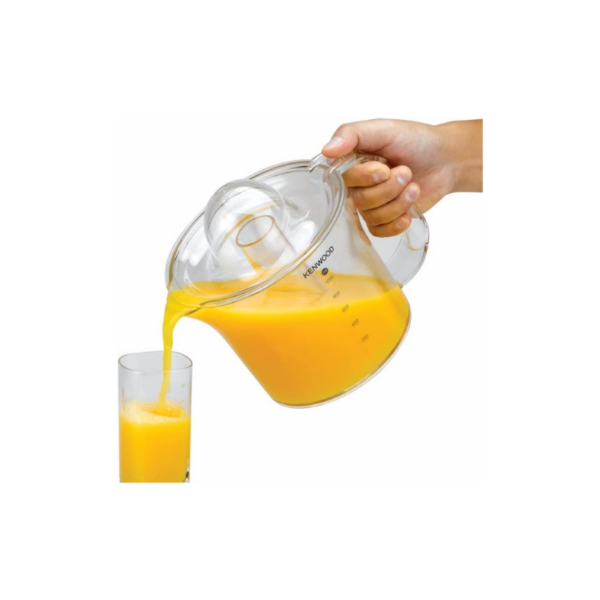 Kenwood Citrus Juicer 40W Juice Extractor with 1L Transparent Juice Jug Dust Cover 2 Way Rotation Cord Storage for Home Office Restaurant & Cafeteria JE280A