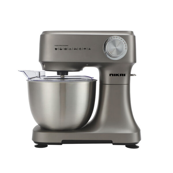 Nikai Kitchen Machine 400W 3.5L Mixer 10 Speed Stand Mixer With Pulse Dough Hook Beaters &Amp; Whisk 3.5 Liter Capacity Bowl With Cover Nsm350A