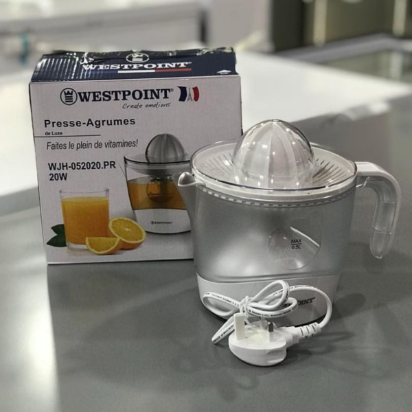 Westpoint Citrus Juicer 0.5L 20W Plastic WJH-052020.PR