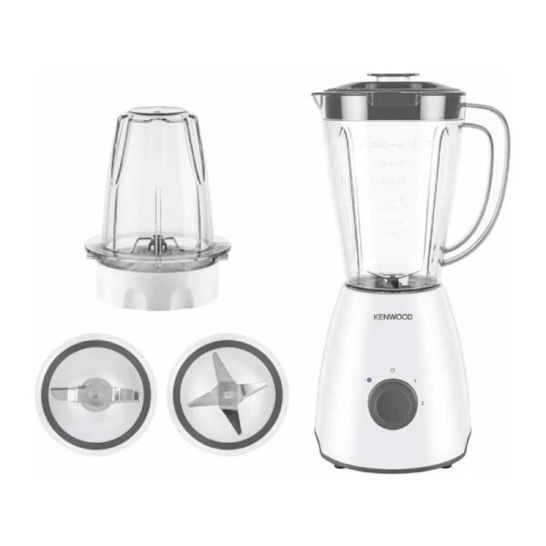 Kenwood Blender Smoothie Maker 400W 1.5L With Multi Mill (Grinder/Chopper) Ice Crush Function BLP10.A0WH