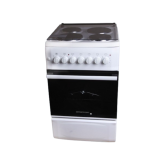 Westpoint Cooker 50x55 4 Electric Plates Electric Oven with Grill Glass Lid WCER5504E0