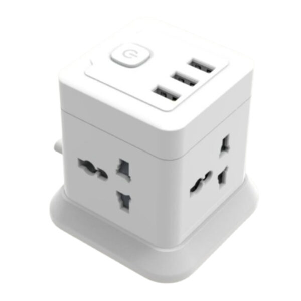 Kodtec Extension Socket 4-Way 3USB Ports KT1535UET