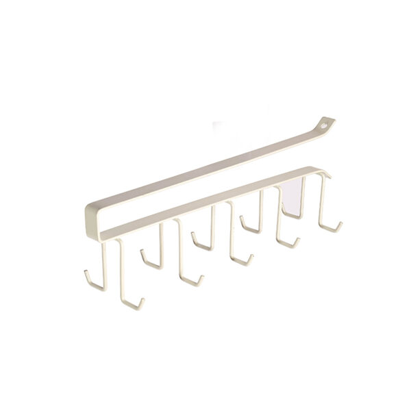 Nadstar Dish Rack 5 Hooks Hanging Cup &Amp; Utensil Holder Closet Shelf With Hanger Hp93-061