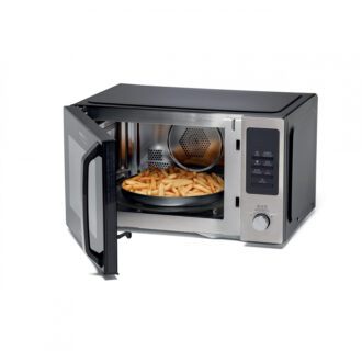 KENWOOD Microwave Oven 30L + Air Fryer + Grill + Convection 1000W 4-in-1 Preset Programs 19 Digital Display 5 Power Levels Defrost Function 95 Minutes Timer  Clock Function MWA30.000BK