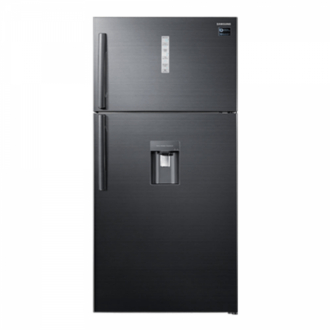 Samsung Refrigerator 619L Double Door, Top Freezer, Twin Cooling Plus, Digital Inverter Technology, TMF, DIT, Air Hygienically, LED Lighting, Black RT85K7111BS/RT62K7111BS