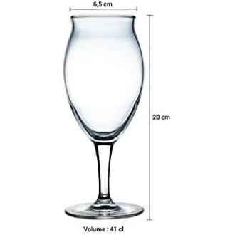 Pasabahce Beer Glass Craft Stout & Porter 410ml 4pcs 440317