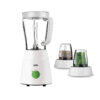 Braun Blender 1.5L 500w Mill & Chopper PowerBlend Triangular Plastic  Jug, 2 Speed, Ice Crushing Function, Stainless Steel Blades JB0123WH