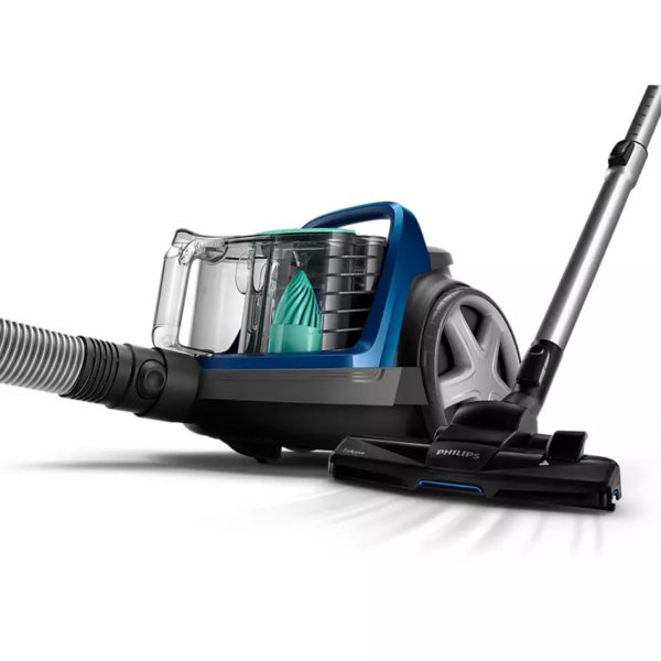 Philips Vacuum Cleaner Dry 2000W Bagless Canister 1.5L Dust Capacity, H13 Allergy Filter, PowerCyclone 7 Technology and TriActive Nozzle, 5000 Series FC9570/62