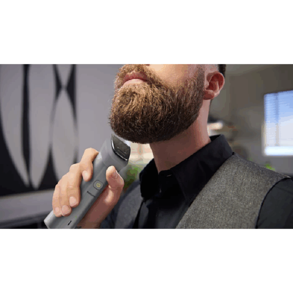 Philips All-in-One Cordless Trimmer with 10in1 Multi groom Kit, 120min Runtime, BeardSense Technology, Self-sharpening Steel Blades MG5920