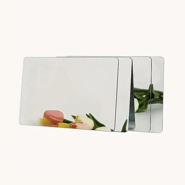 Generic High Quality Non-Glass Shatterproof, Anti Scratch, Easy To Install, Unbreakable, Safe For Kids, Frameless Acrylic Plexiglass Sheet Mirror (Wall Decor) For Bedroom, Bathroom &Amp; Living Room