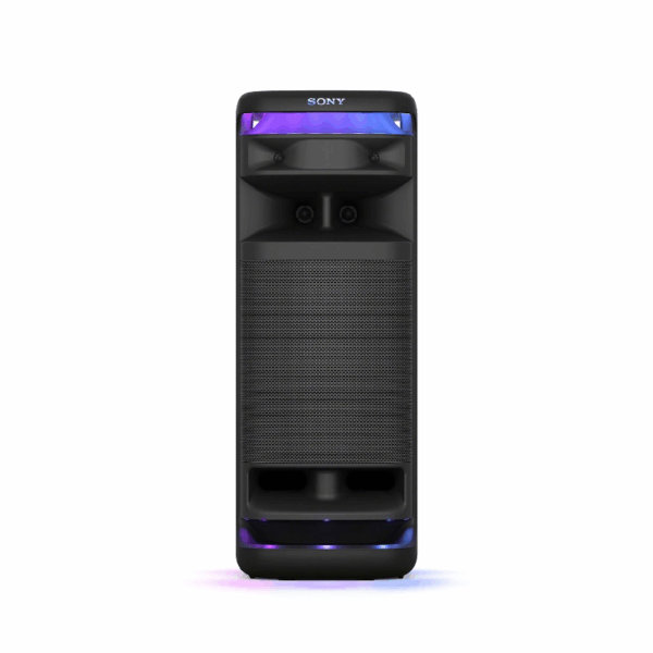 Sony Bluetooth  Party Speaker ULT Tower 10 with ULT Button, Powerfull Bass,25hrs Backup, IP67 Rating, Sound & Party Lights, Wireless Mic for Karaoke,Touch Panel SRS-ULT1000