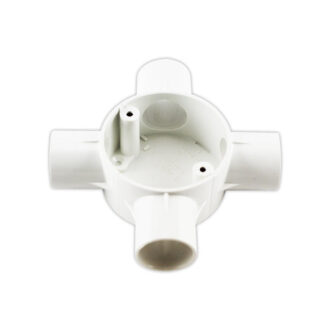 Tronic Junction Circular  Box 4 Way