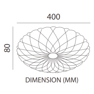 Tronic Decorative LED Changeable (3 Shades) Light KD 1805-WH