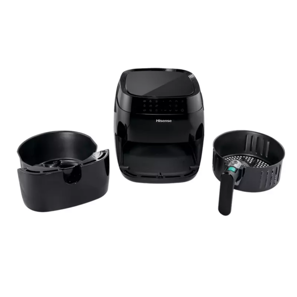 Hisense Digital Air Fryer 3.5L 1400W, LED Digital Control Panel, Adjustable Thermostat, Non Stick Basket, Overheat Protection, 9 Pre Setting Cooking Programs H04AFBK1S1