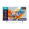 Hisense 75" Smart 4K Quantum ULED TV with Dolby Atmos, Full Array Local Dimming, Hi-View Engine, HDR10+, VIDAA Voice, Airplay 2, Smooth Motion 75U6K