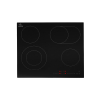 Evvoli Ceramic Hob 4 Burners Soft Touch Control with 9 Stage Power Setting 6600W CH604B