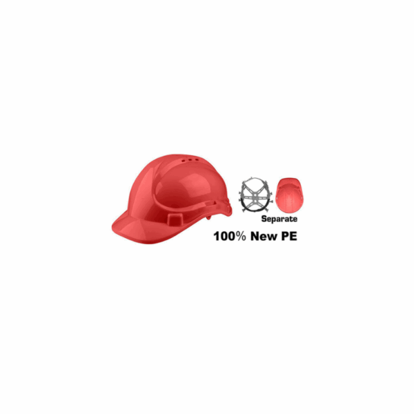 Ingco Safety Helmet Red Hsh210