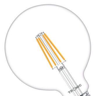 Tronic E27 LED Warm White Globe Filament Bulb