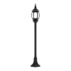 Tronic Ornamental Aluminum Bollard LL 906P-10-BK