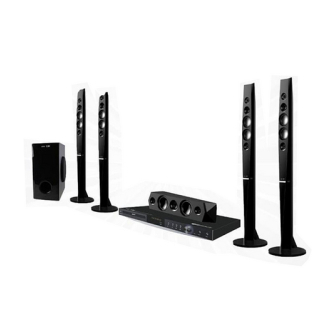 MR UK Home Theatre 5.1, 800 Watts, 5 Speaker, 1 Woofer, Dvd – Uk H13