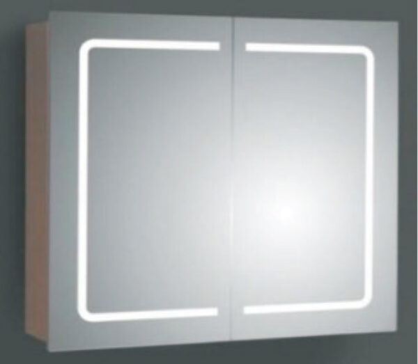 Tronic Mirror Light With Two Door Cabinet