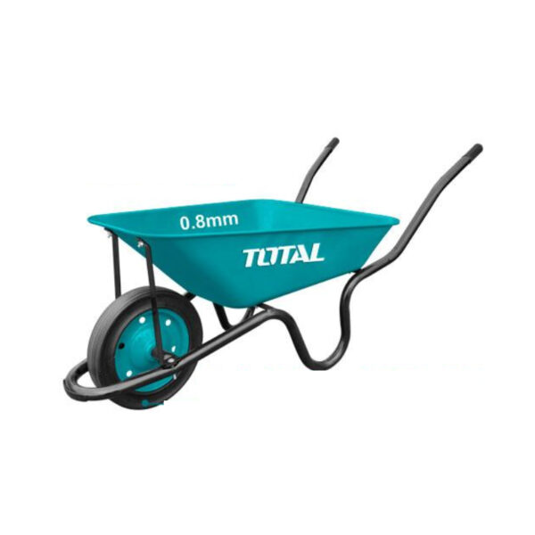 Total Wheel Barrow 120Kg 60L With 13X3&Quot; Solid Wheel, 4Cbf Sand Capacity Thtwb380008
