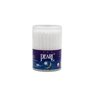 Sea Pearl Cotton Buds Round 100'S (Pack of 12)