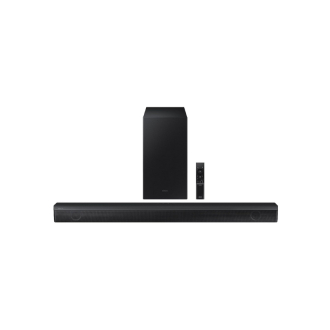 Samsung Soundbar with Subwoofer 2.1ch B-Series with DTS Virtual:X, Bass Boost, Adaptive Sound Lite HW-B550/ZN