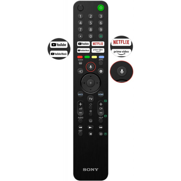 Sony Bravia 55" LED 4K Ultra HD Smart Google TV with Alexa Compatibility,  X1 4K Processor, 4K X Reality Pro, Motion Flow XR200 Engine, Bluetooth Connectivity Black KD-55X75K