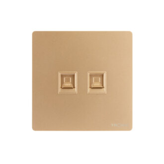 Tronic 2 Gang Data Socket