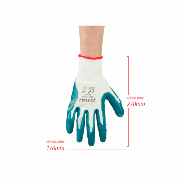 Total Nitrile Gloves Size Xl Tsp12101