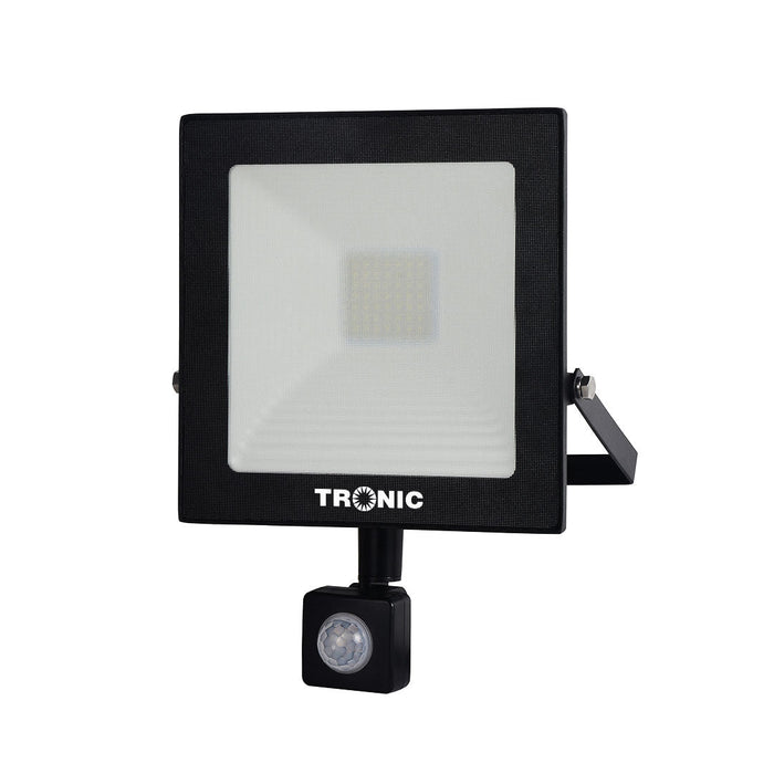 Tronic Black Led Motion Sensor Floodlight 50 Watts