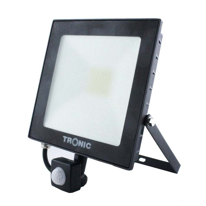 Tronic Black Led Motion Sensor Floodlight 30 Watts