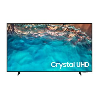 Samsung 65" LED 4K Crystal UHD Smart TV, Air Slim Design, Smart Hub, HDR, Motion Xcelerator, OTS Sound, Solarcell Remote 65BU8000