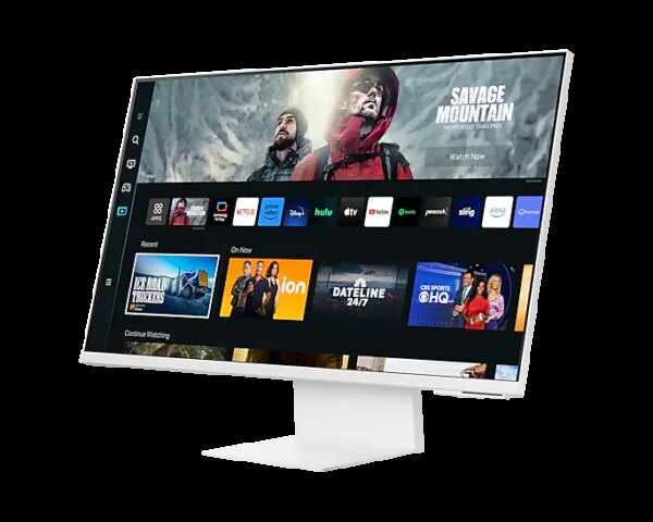 Samsung 32" 4K Smart Monitor M8 M80C, Iconic Slim Design, White LS32CM801UMXUE
