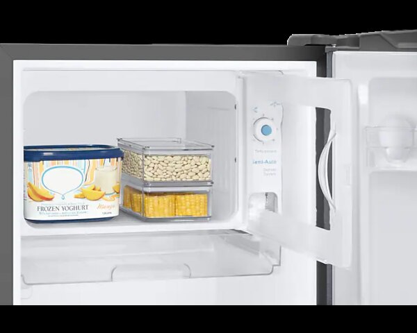 Samsung Refrigerator 176L Single Door, Direct Cool, Anti Fungal Gasket, Metal Graphite Rr18T1001Sa