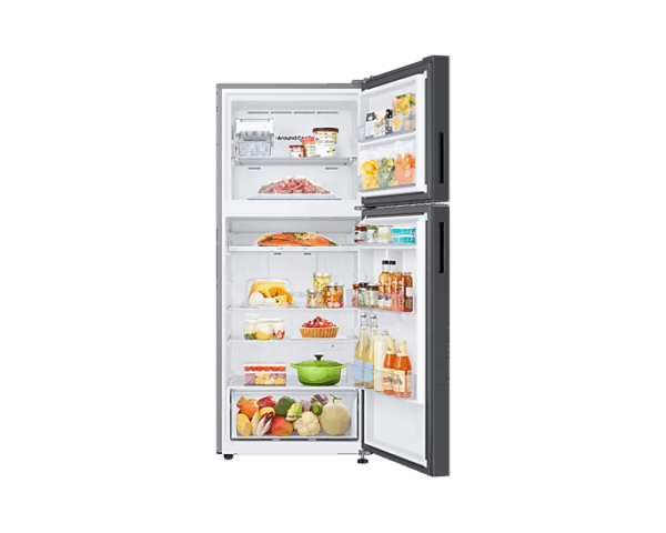 Samsung Refrigerator 393L Double Door Top Freezer With Optimal Fresh+ Rt38Cg6421B1Ut
