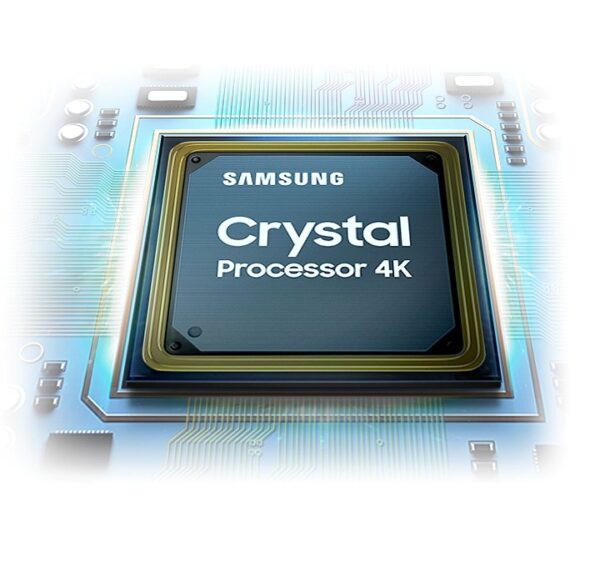 Samsung 55" LED 4K Crystal UHD Smart TV, Crystal Processor 4K, Motion Xcelerator, PurColour, PC on TV, Bezeless Design 55AU7000