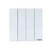 Tronic Big Button Switch 4 Gang 2 Way