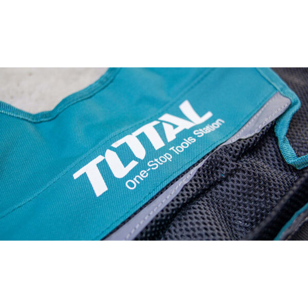 Total Tool Vest With 12 Pockets And 1 Hammer Holder Empty Ttvt1601