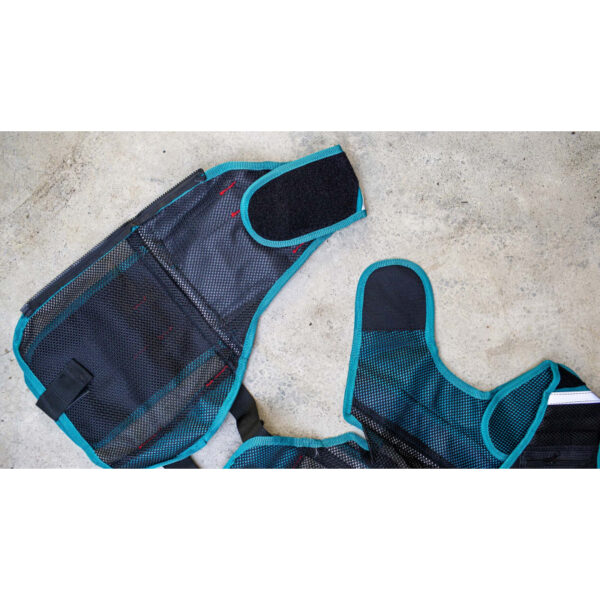 Total Tool Vest With 12 Pockets And 1 Hammer Holder Empty Ttvt1601