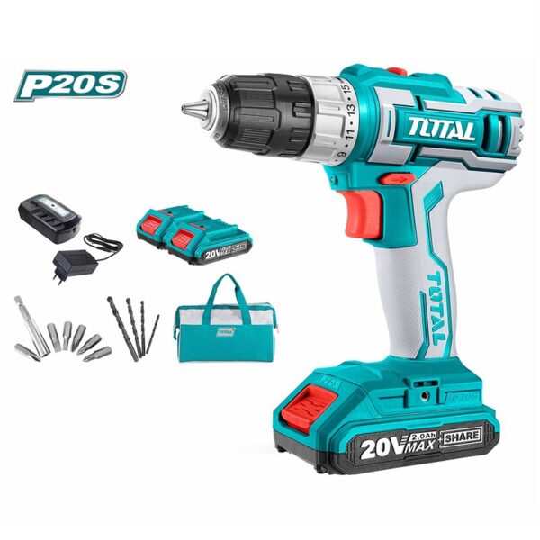 Total Drill Machine Cordless Li-Ion 20V Tdli2002