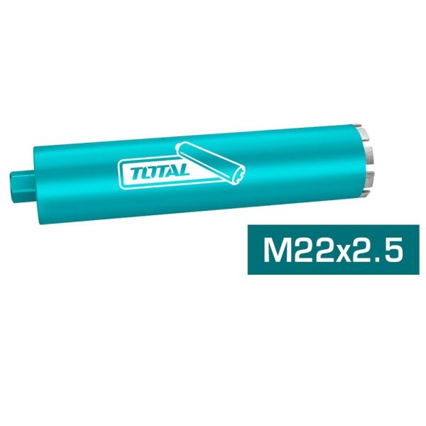 Total Hole Saw Diamond Core Bit For Concrete 122Mm Tac2811221