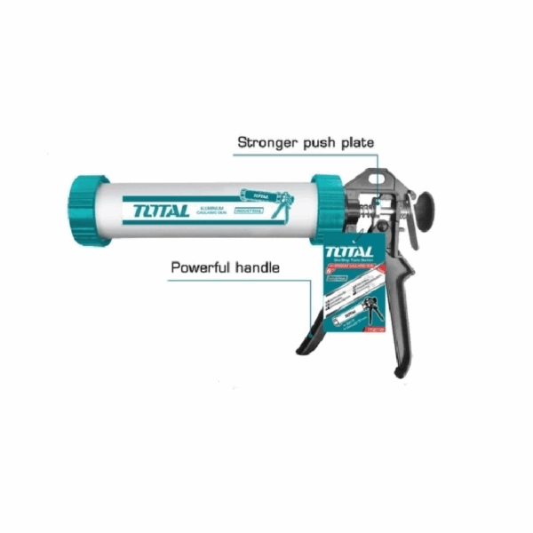 Total Aluminium Silicon Gun Caulking Gun 15&Quot; Tht20115