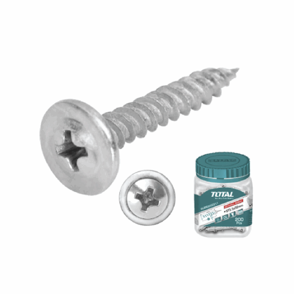 Total Self Tapping Screw 4.2X19Mm 200Pcs Wjps4201921