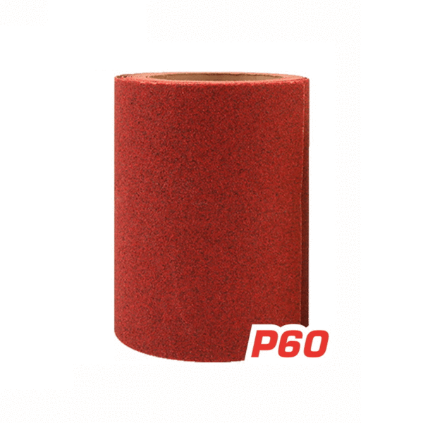 Total Sand Paper Suitable For Sanding Wood, Wall And Metal 11.5 X 500Cm P60 Tac760604
