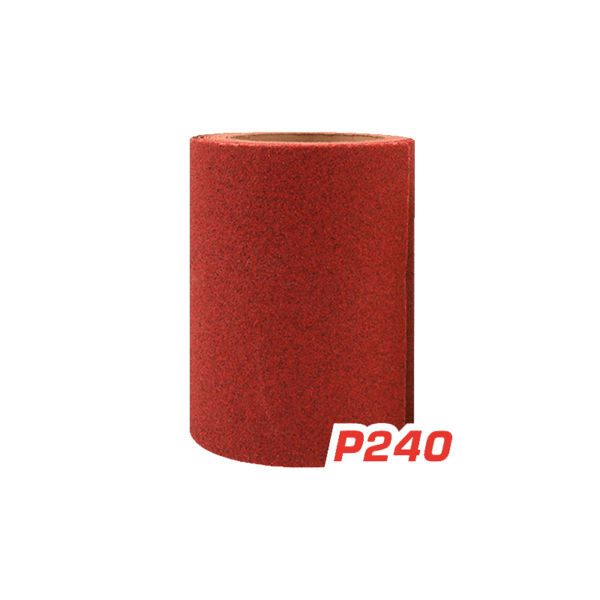 Total Sand Paper For Sanding Wood, Wall And Metal 11.5 X 500Cm P240 Tac762404