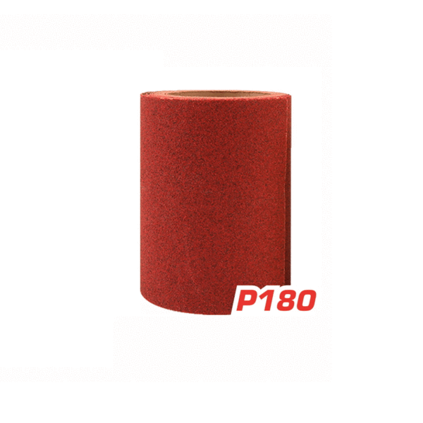 Total Sand Paper Suitable For Sanding Wood, Wall And Metal 11.5 X 500Cm P180 Tac761804